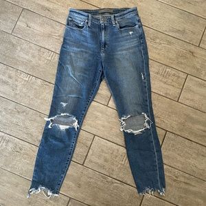 Joe’s Jeans The Charlie Distressed Skinny Jeans
